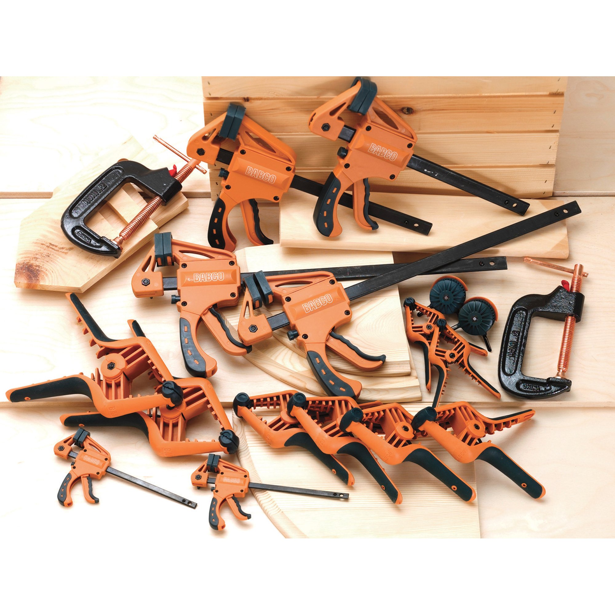 Babco Bar, Spring and CClamps — 18Pc. Set, Model 61205 Northern Tool